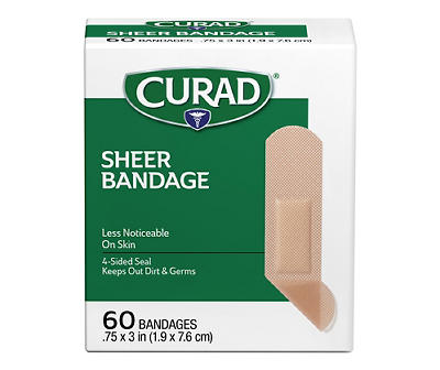 Sheer Bandages, 60-Count