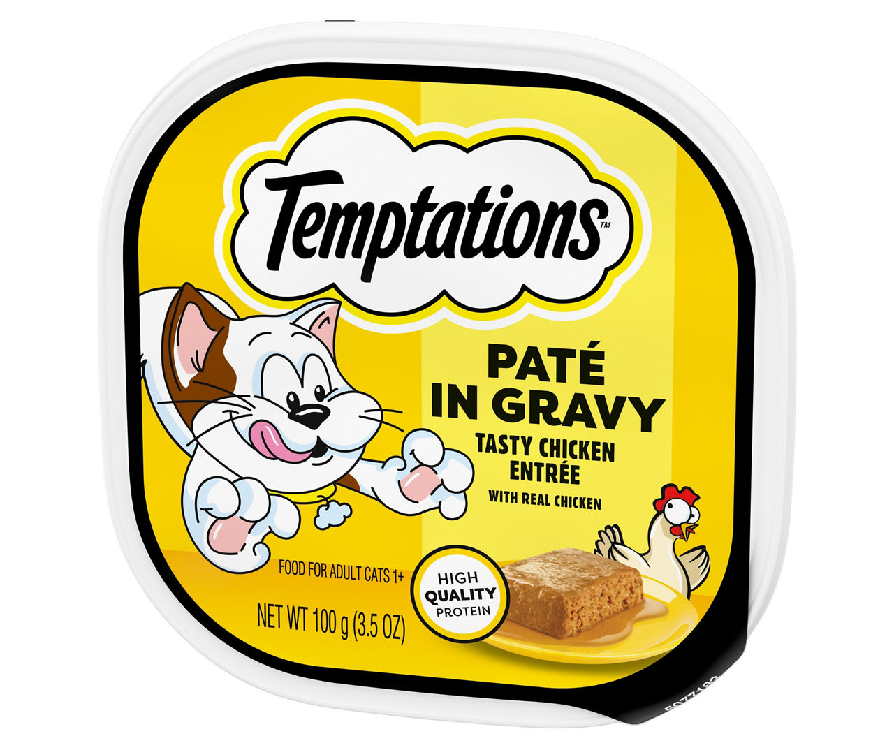 Temptations Tasty Chicken Paté in Gravy Wet Cat Food, 3.5 Oz. | Big Lots