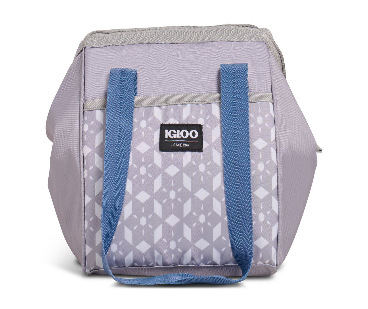 Igloo Leftover Gray Geometric 9 Can Cooler Tote Big Lots
