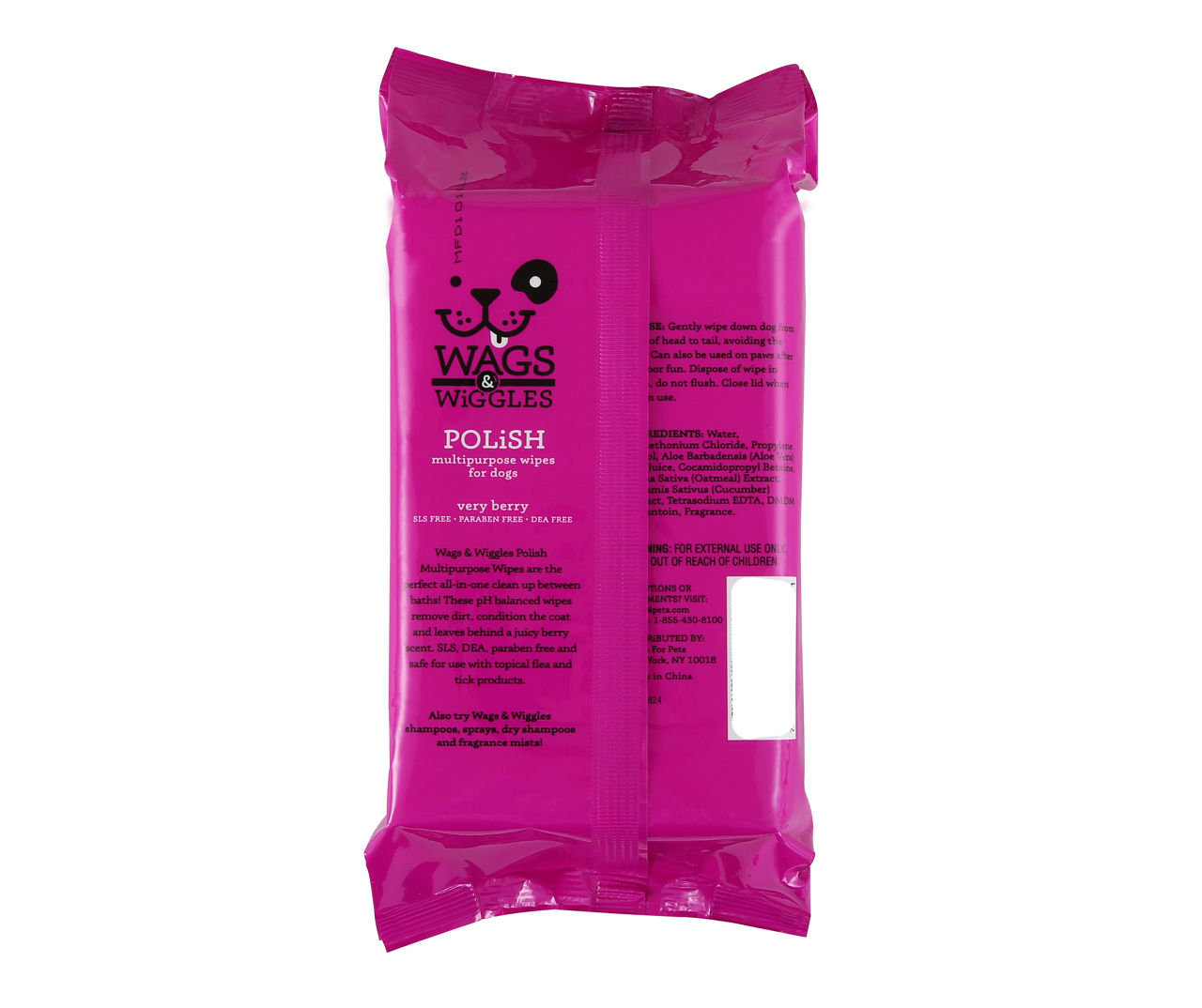 Very Berry Polish Wipes, 100-Count