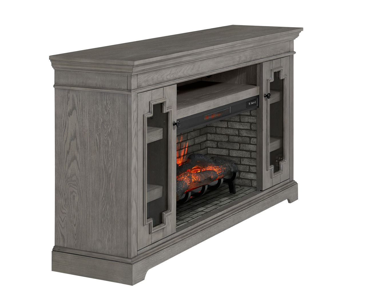 Big lots fireplaces gray discount