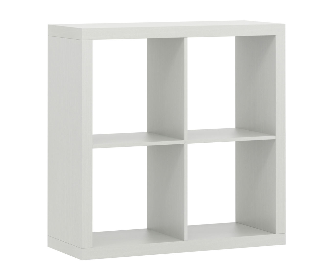 Real Living White 4-Cube Storage Organizer | Big Lots