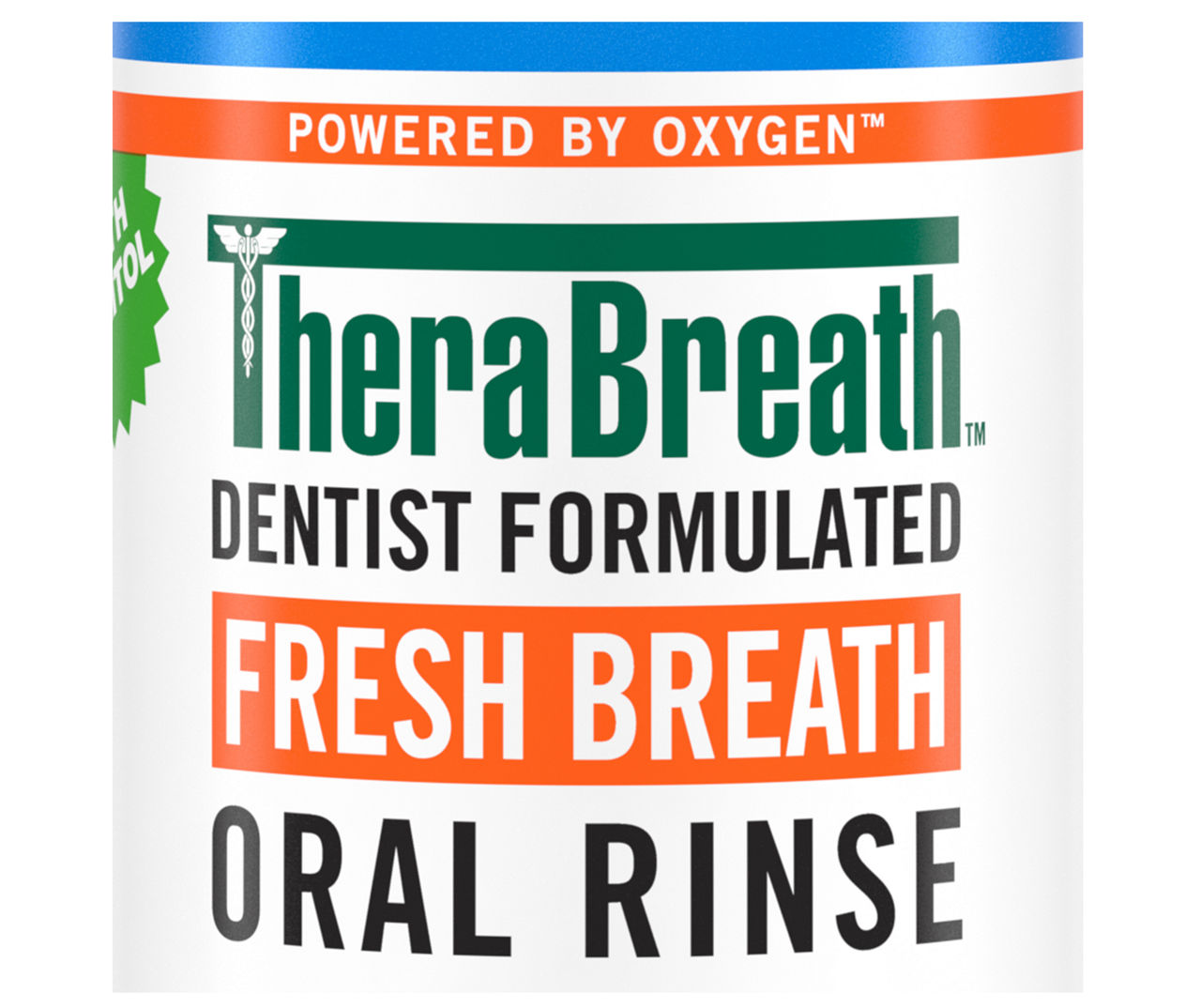 TheraBreath Invigorating Icy Mint Fresh Breath Oral Rinse, 33 Oz. | Big ...