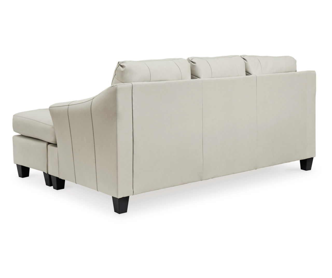 Signature Design By Ashley Genoa Coconut Leather Sofa Chaise | Big Lots