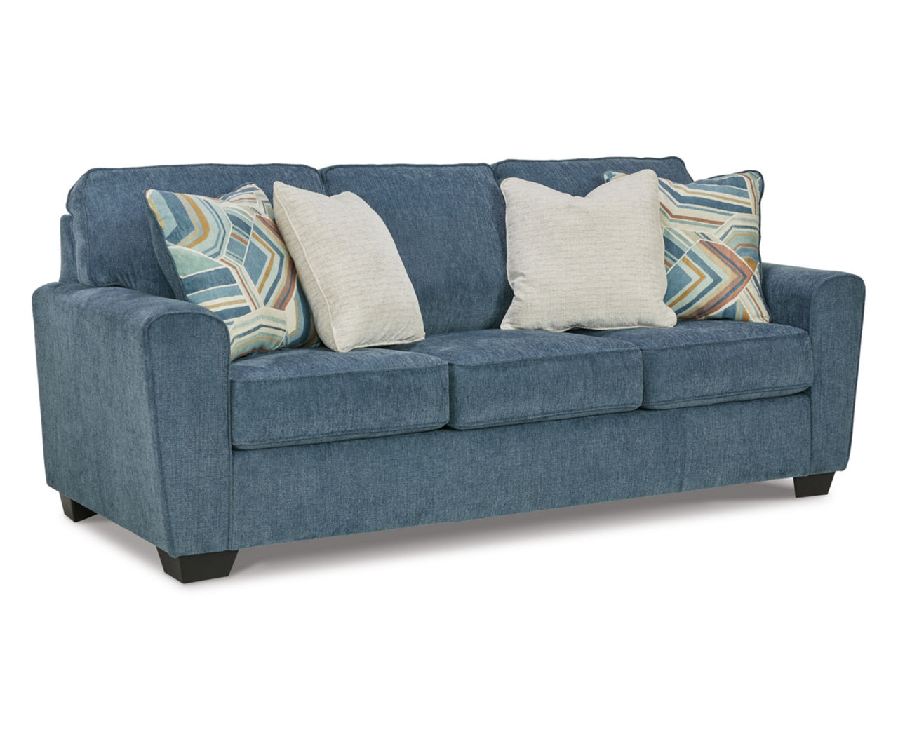 Big lots blue deals sofa