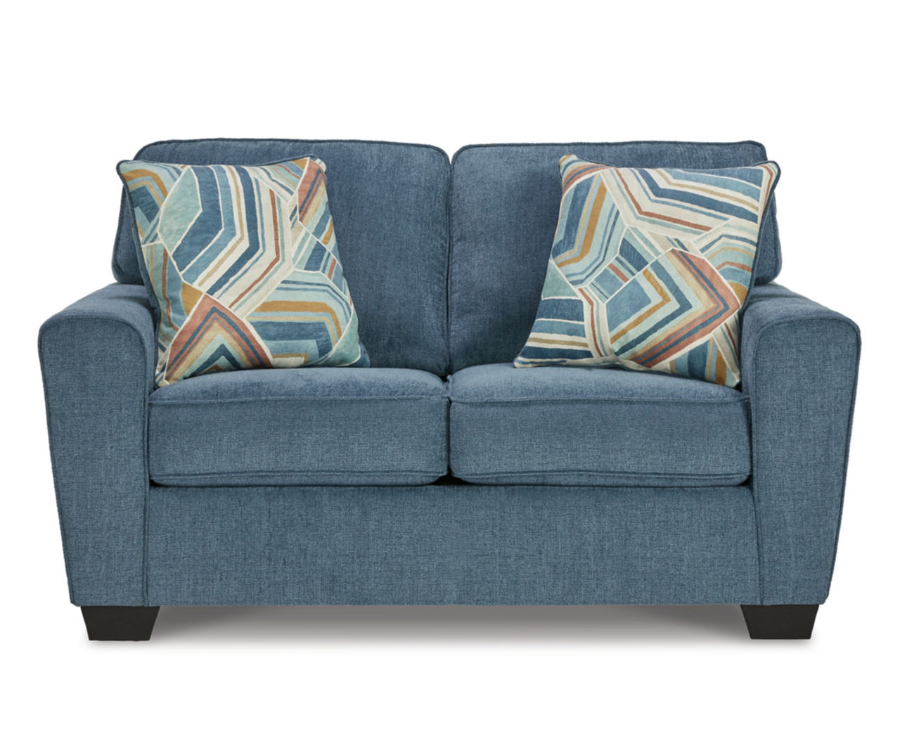 Signature Design By Ashley Cashton Blue Loveseat | Big Lots