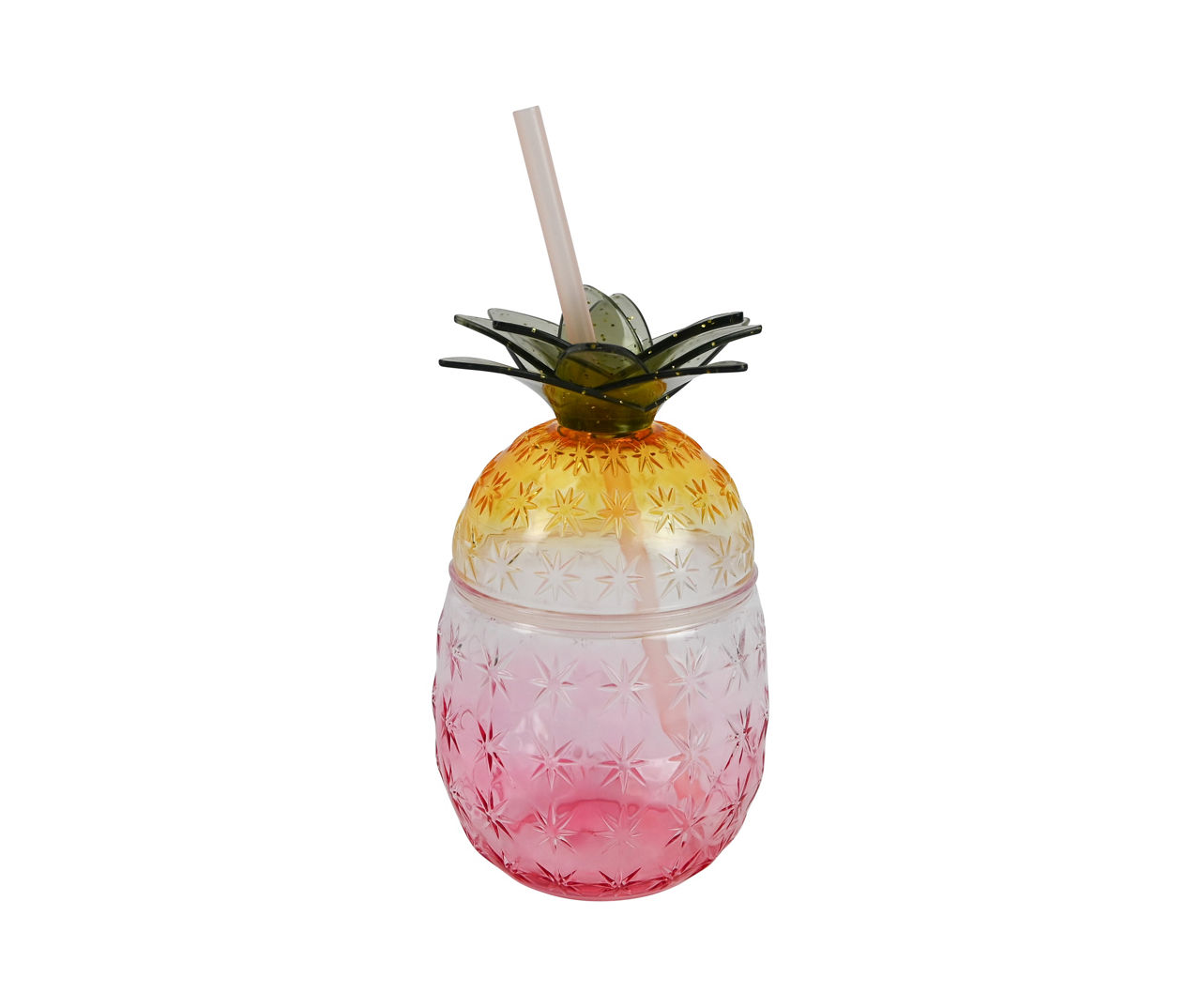 Pink Ombre Pineapple Tumbler, 20 oz.