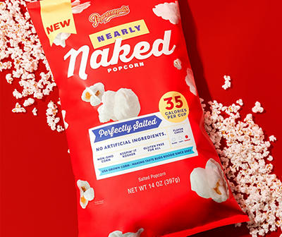 Nearly Naked Perfectly Salted Popcorn, 14 Oz.