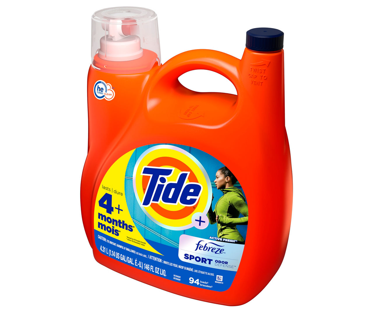 Tide Tide Plus Febreze Sport Odor Defense HE Turbo Clean Liquid Laundry