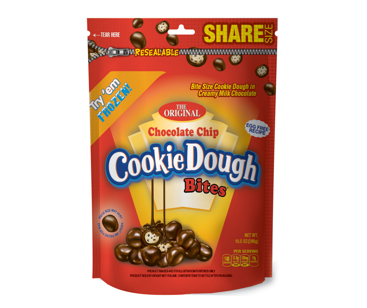 Chocolate Chip Cookie Dough Bites, 10.5 oz. Big Lots