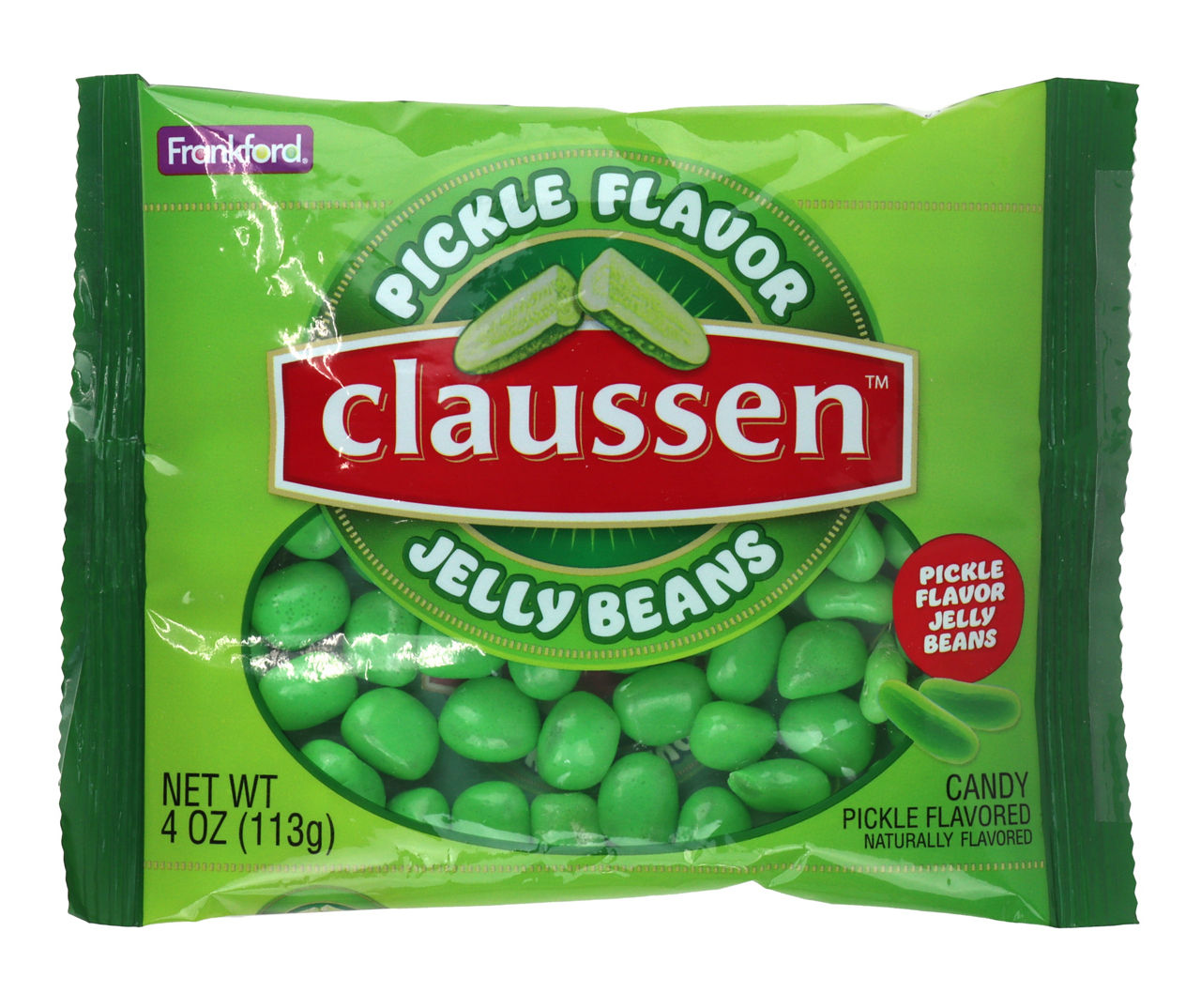 Kraft Claussen Pickle Flavor Jelly Beans, 4 Oz. Big Lots