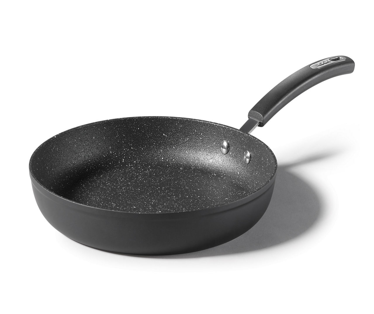 The Rock by Starfrit 8 & 9.5 Diamond Fry Pans & Diamond 10-Piece Set