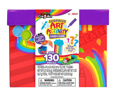 Cra-Z-Art Surprise Art Activity Tub for Boys and Girls 6 Years and Up