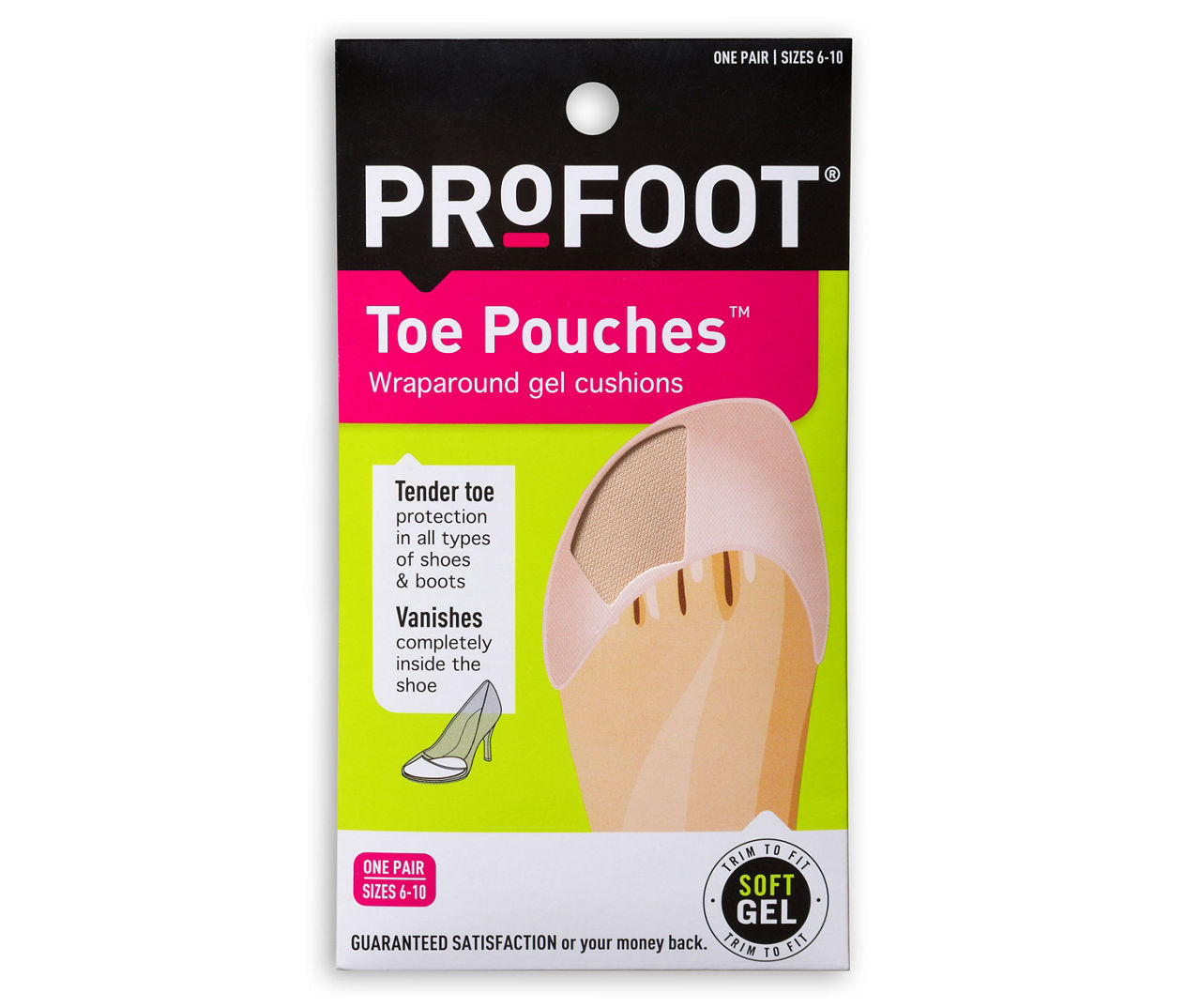 Profoot toe pouches clearance