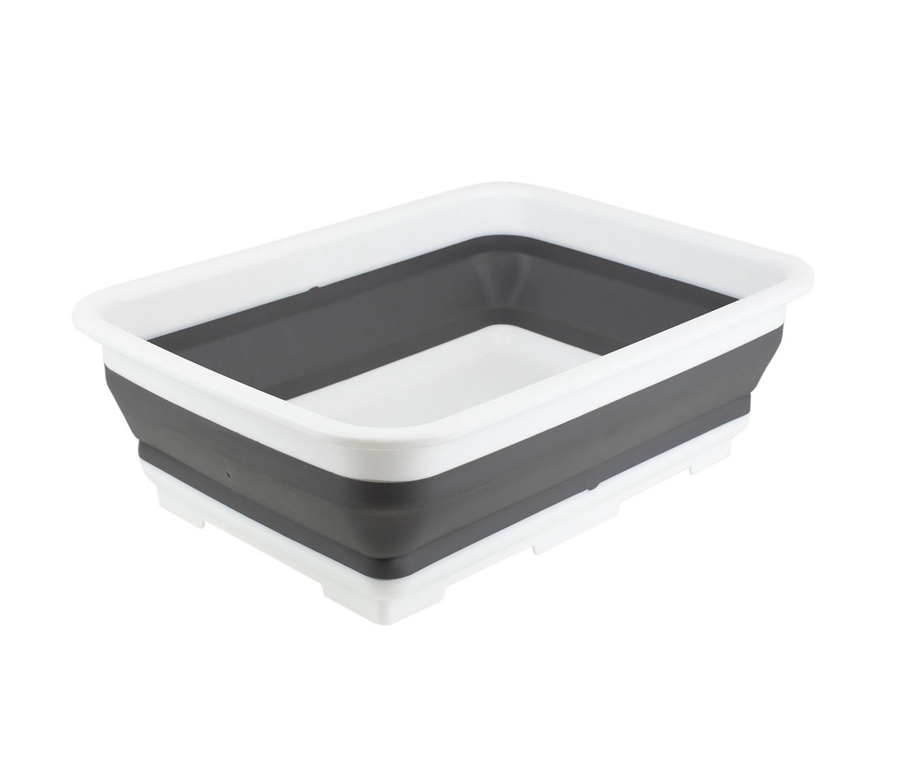 Michael Graves White Gray Collapsible Dish Pan Big Lots