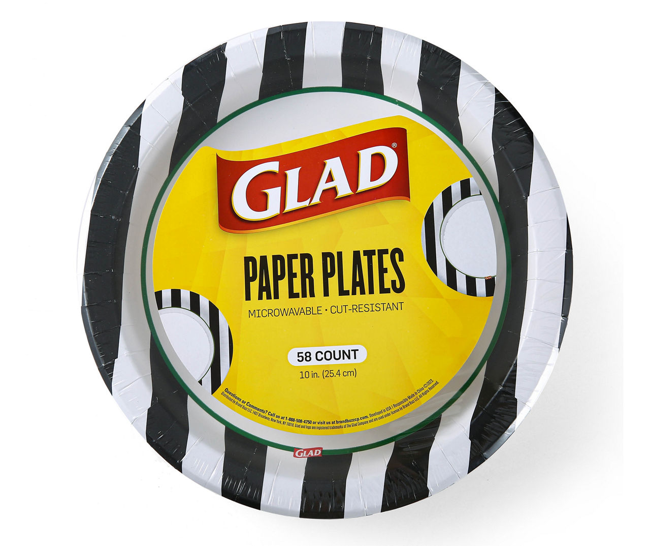 Plates Paper Assorted Small Pack of 10 