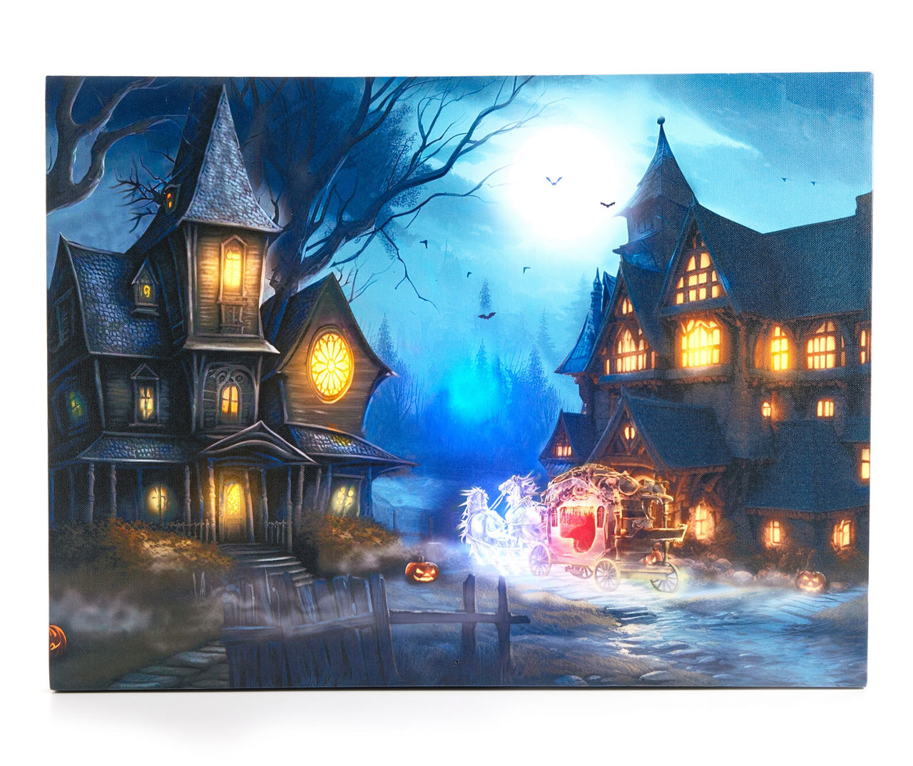 Spooky Valley LED Animated Canvas, (15