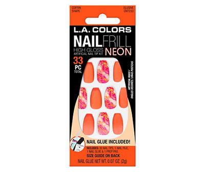 NailFrill Elusive 33-Piece Artificial Nail Tip Set