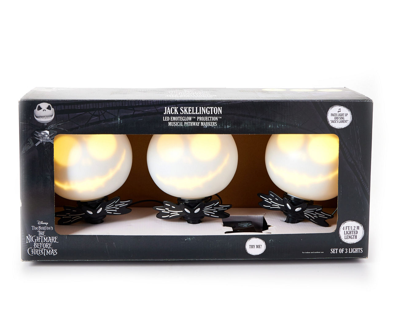 Jack newest Skellington LED Candleflicker pathway markers