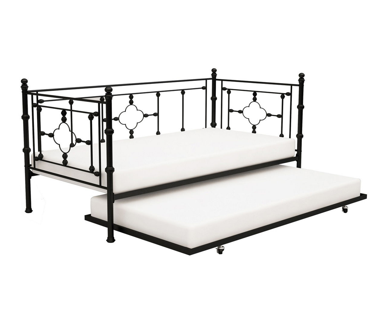 Black metal daybed with trundle big lots discount