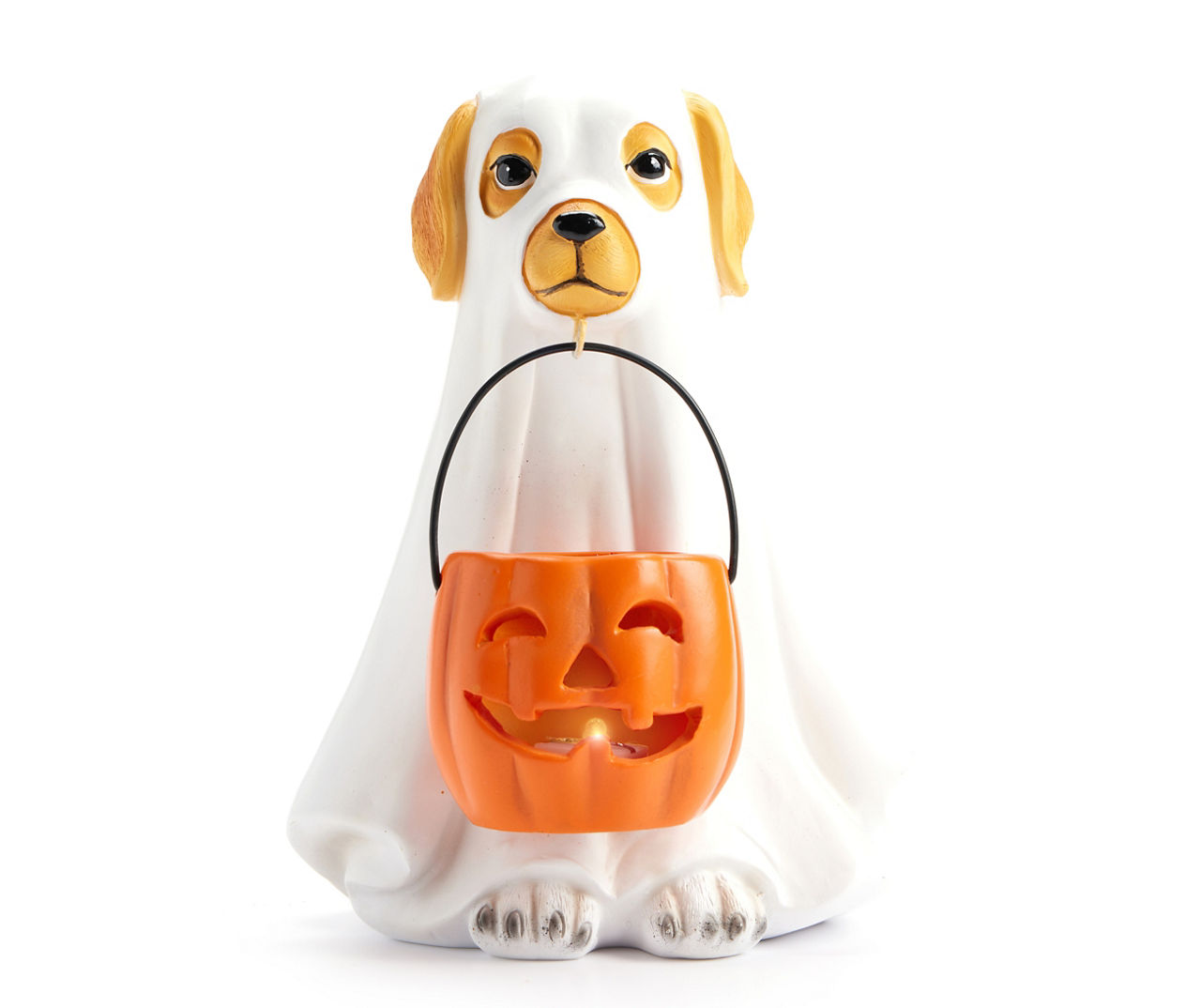 Ghost Dog & Jack O'Lantern LED Tabletop Decor | Big Lots