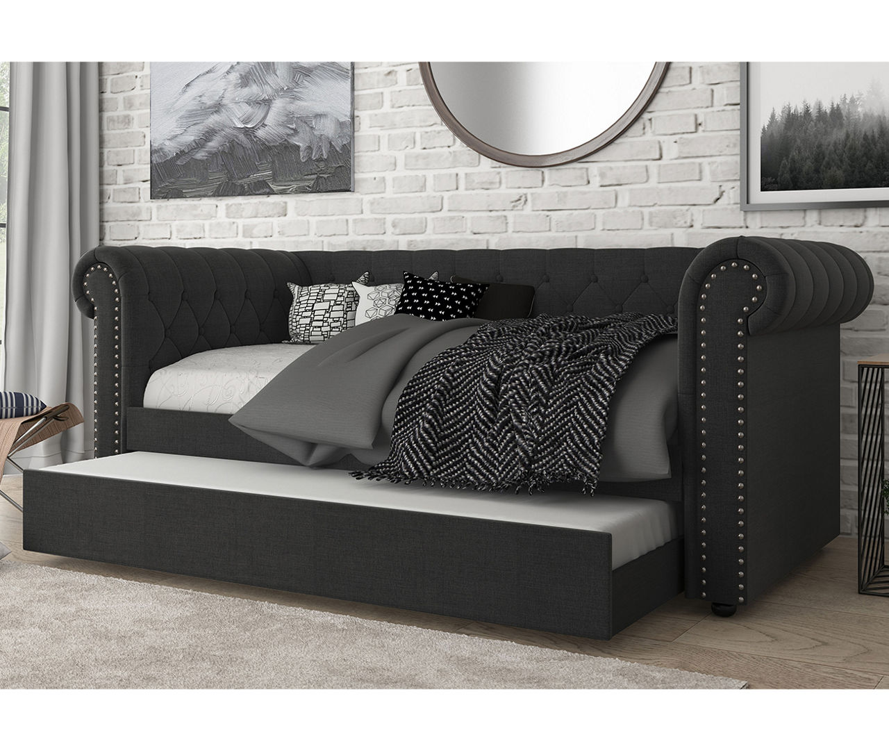Upholstered daybed big lots sales
