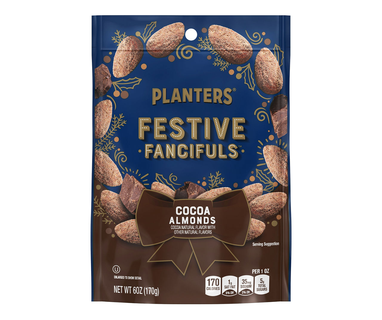 Planters Festive Fancifuls Cocoa Almonds, 6 Oz. Big Lots