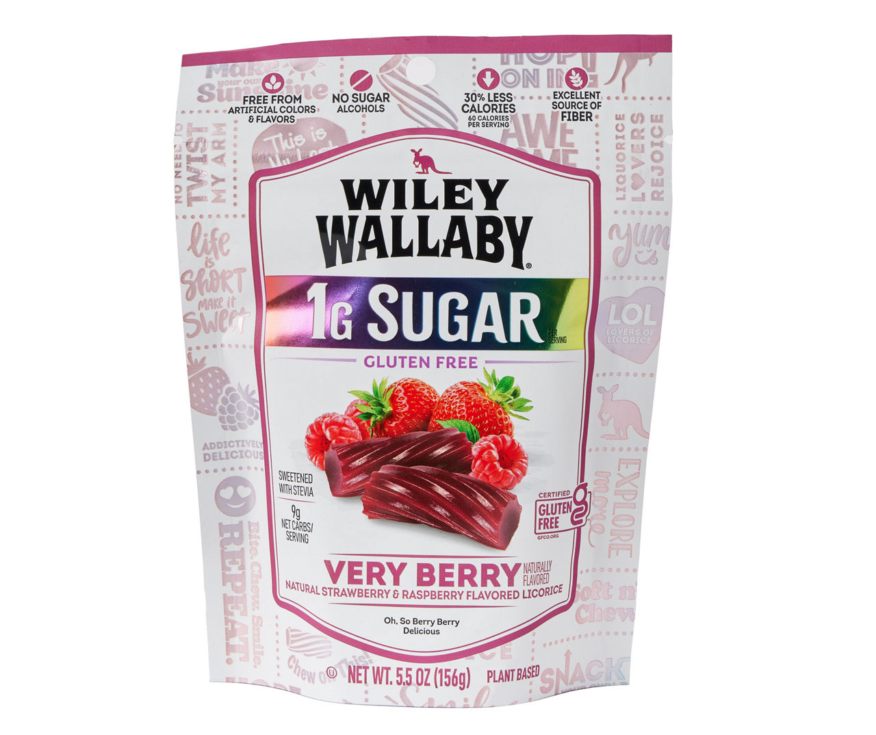 Wiley Wallaby Low Sugar Very Berry Licorice, 5.5 Oz. | Big Lots