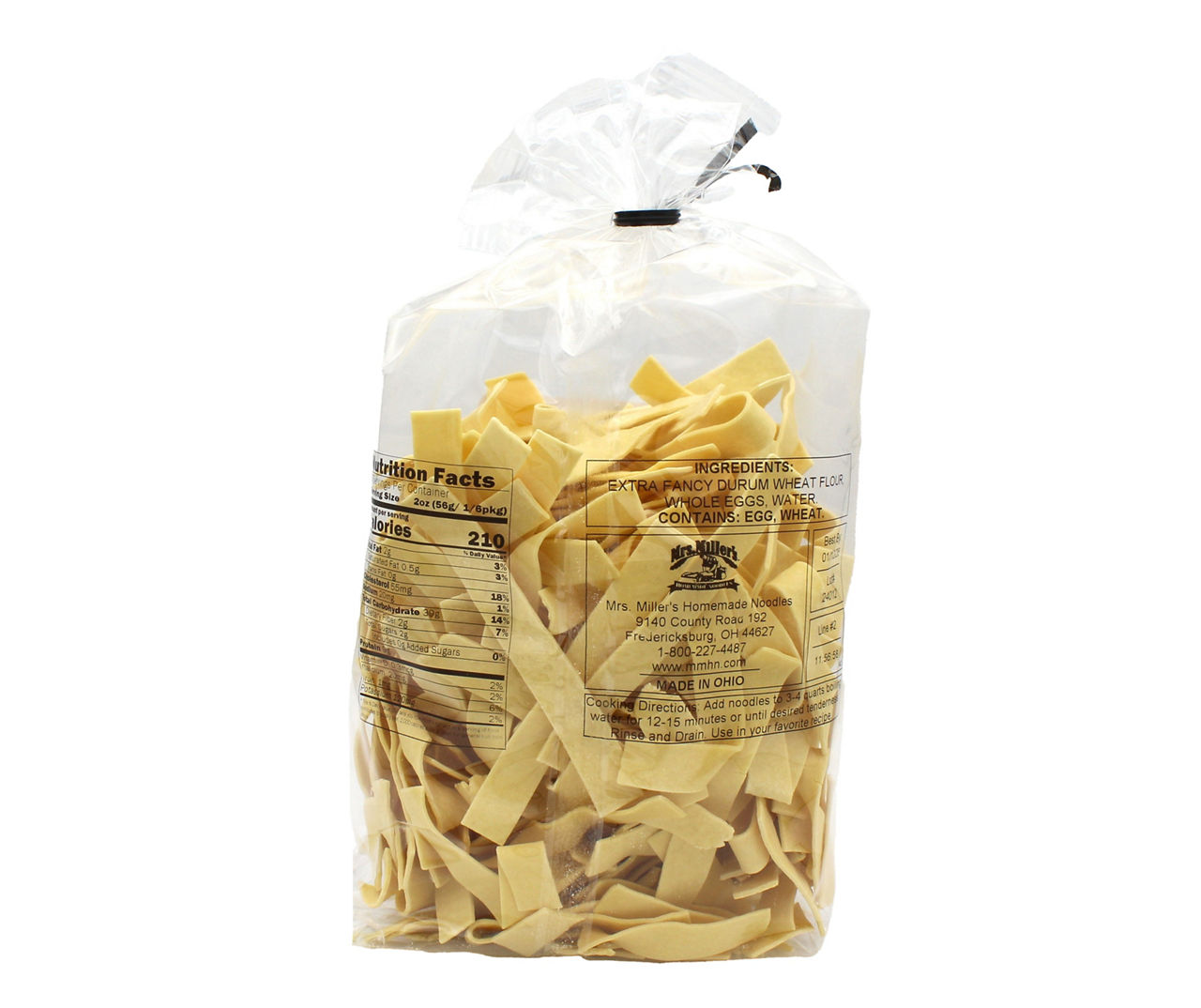 Mrs. Miller's Homemade Noodles Wide Egg Noodles, 12 Oz. | Big Lots