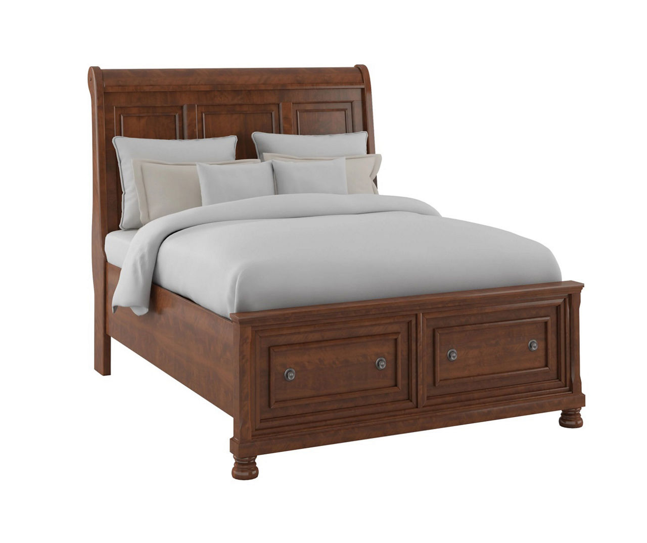 Prescott Full Storage Sleigh Bed Big Lots