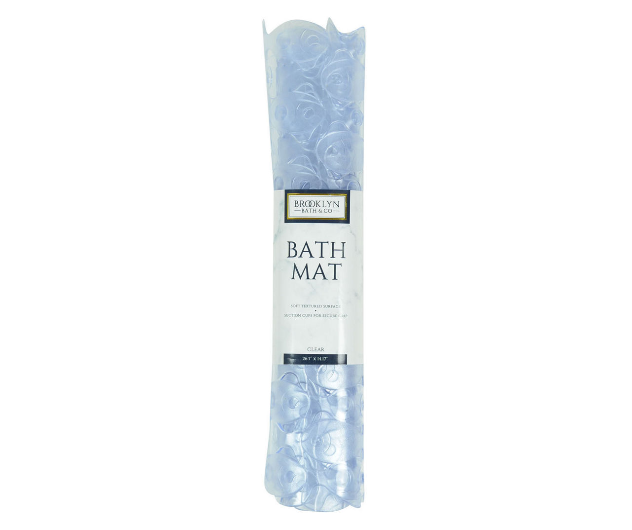 Brooklyn Bath & Co. Clear Fish Pattern Bath Mat Big Lots