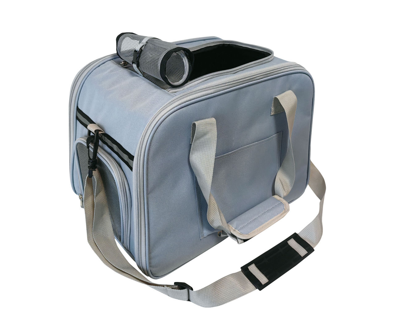 Toy Time Gray Fabric Pet Carrier Big Lots