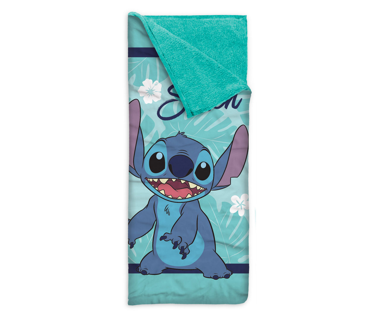 Lilo Stitch Aqua Stitch Kids Sleeping Bag