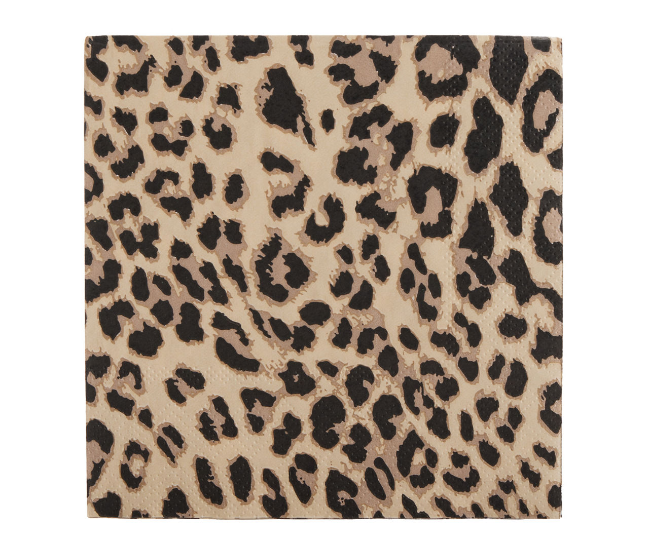 Rachel Zoe Nude Leopard Cocktail Napkins, 40-Pack | Big Lots