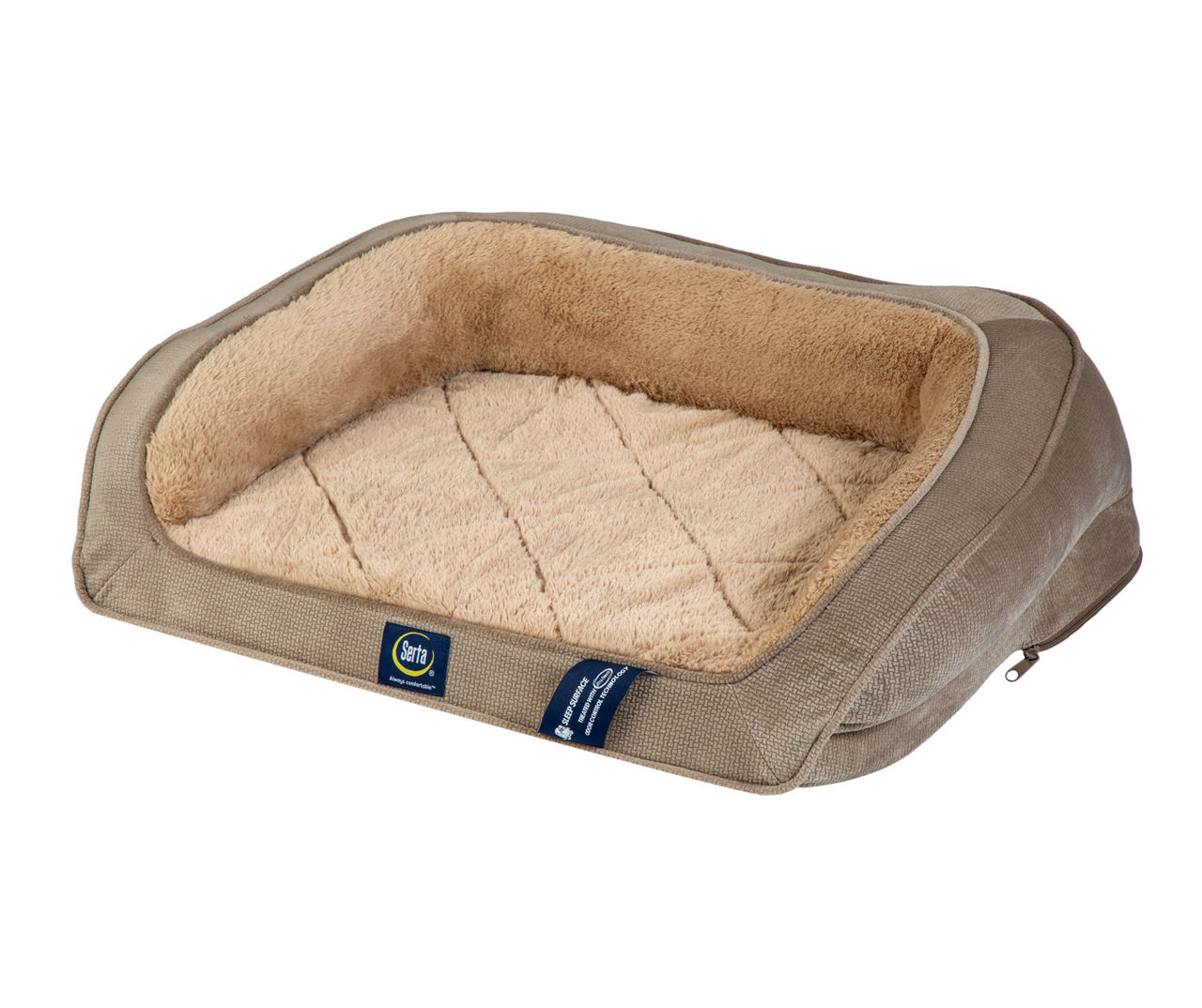 Serta Brown Couch Pet Bed 22 x 29 Big Lots