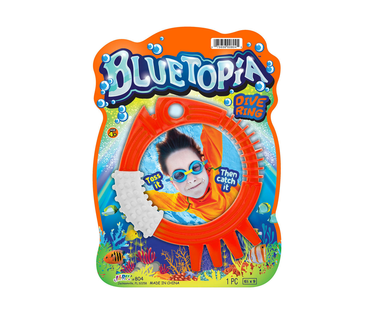Bluetopia Dive Fish Ring Colors May Vary Big Lots
