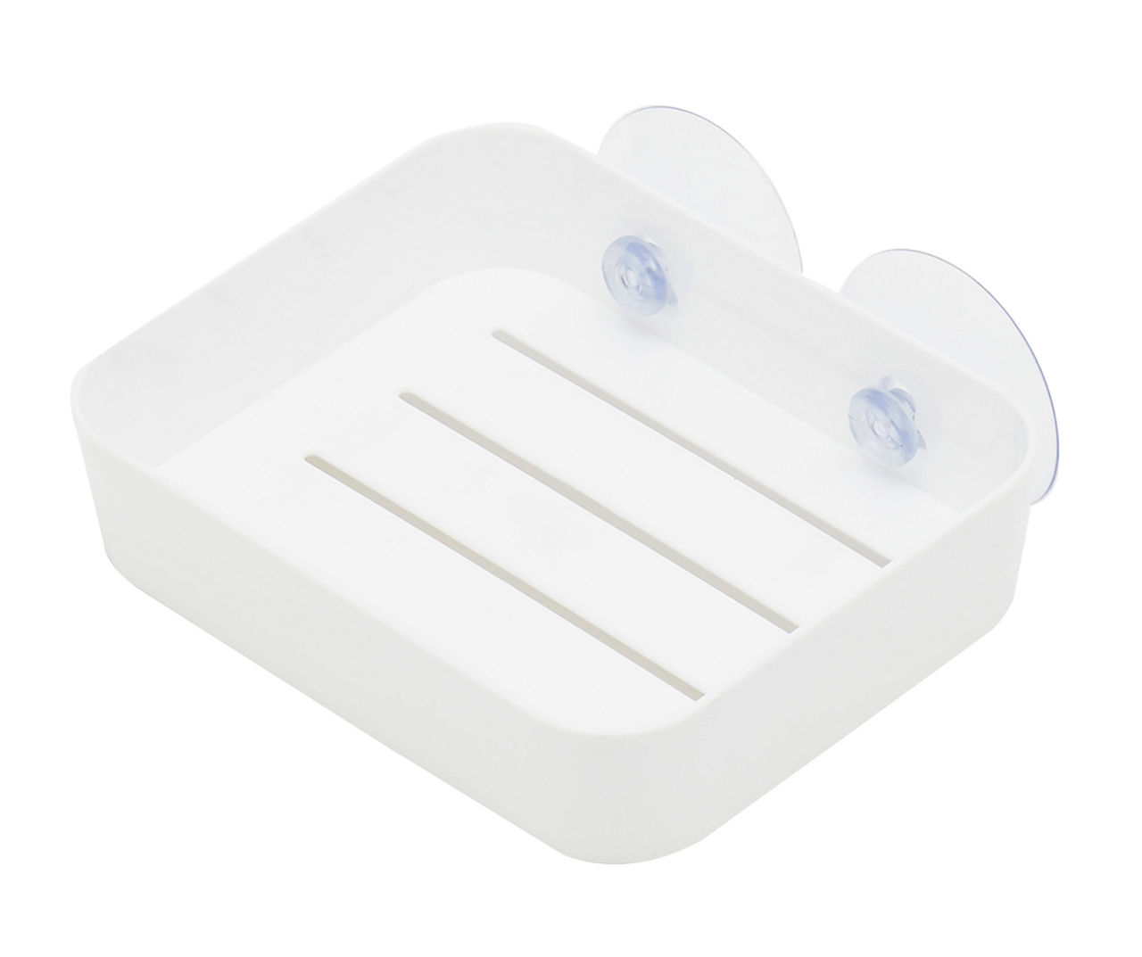 Serenity White Suction Cup Soap Dish Big Lots