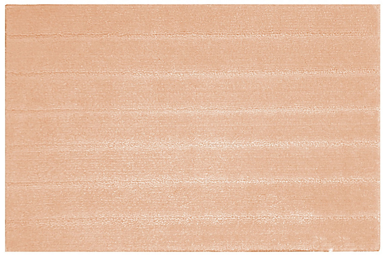 Coral Textured Stripe Plush Bath Mat Big Lots