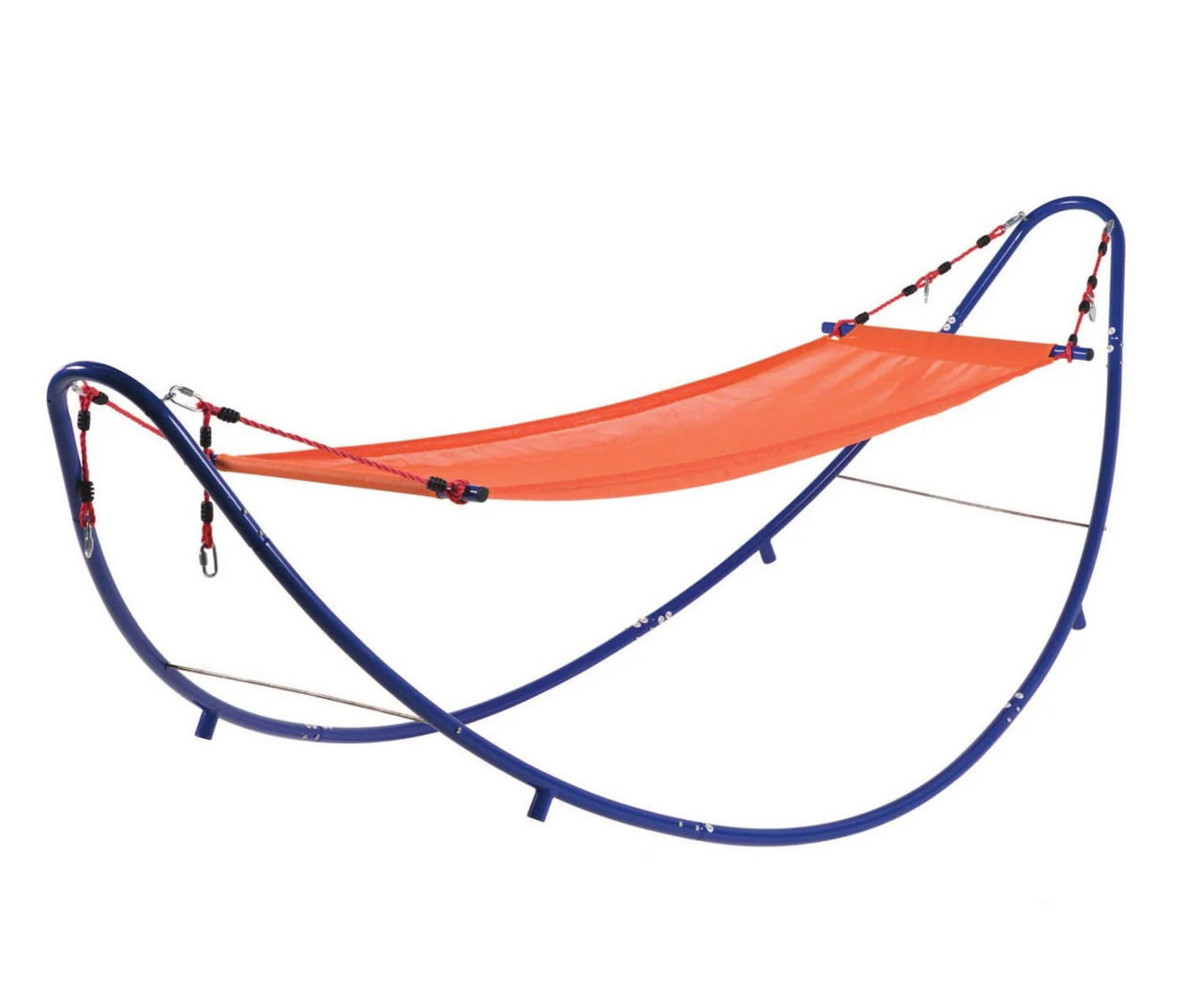 Hearthsong Orange Blue Rockin 2 in 1 11 Adjustable Hammock Big Lots