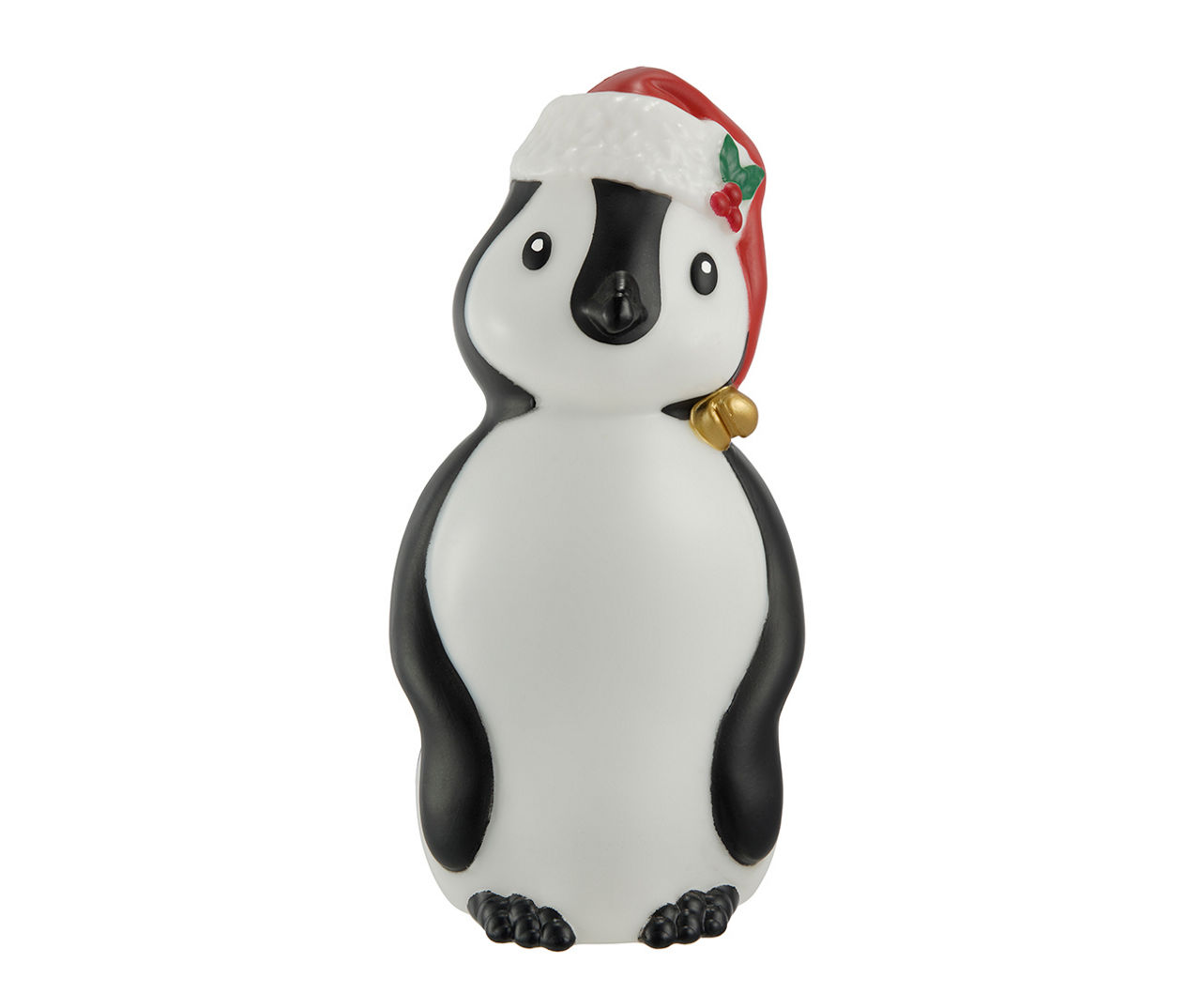 Winter Wonder Lane 11" Santa Hat Penguin LED Blow Mold Decor Big Lots