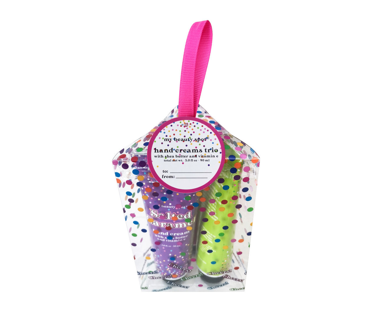 Festive Neon 3Piece Hand Lotion Set Big Lots