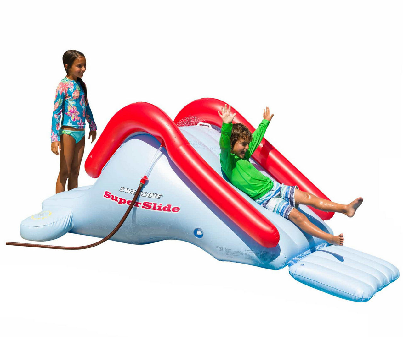 Hearthsong White Inflatable Super Water Slide Big Lots