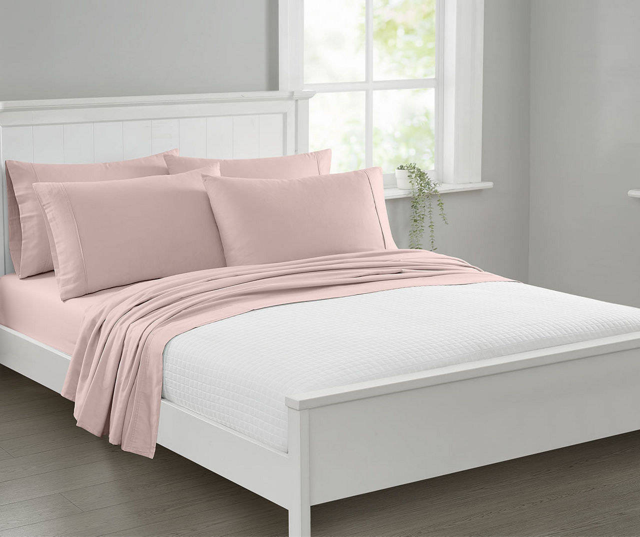 Sepia Rose Cotton Sateen Queen 6-Pc. Sheet Set