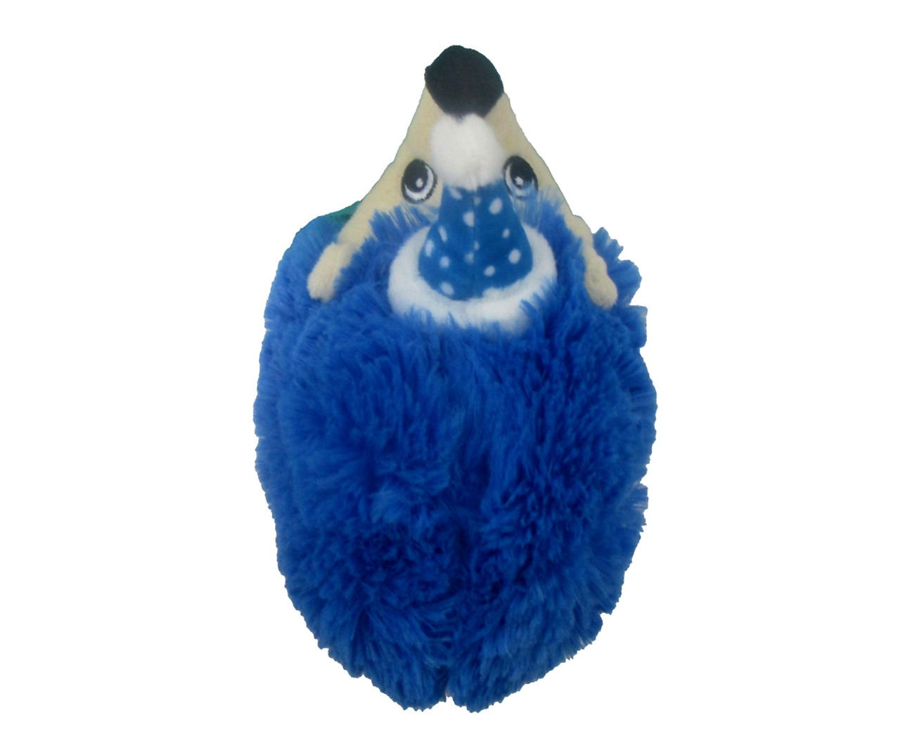 Fashion blue hedgehog dog toy