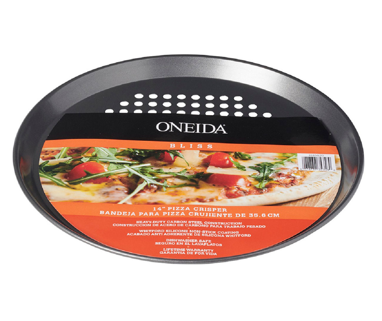 Oneida Dark Gray NonStick Pizza Crisper, (14") Big Lots