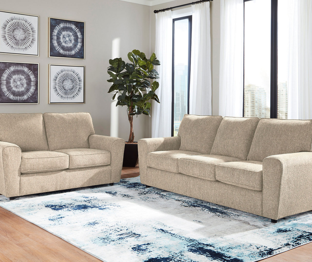 Arlis Putty Sofa