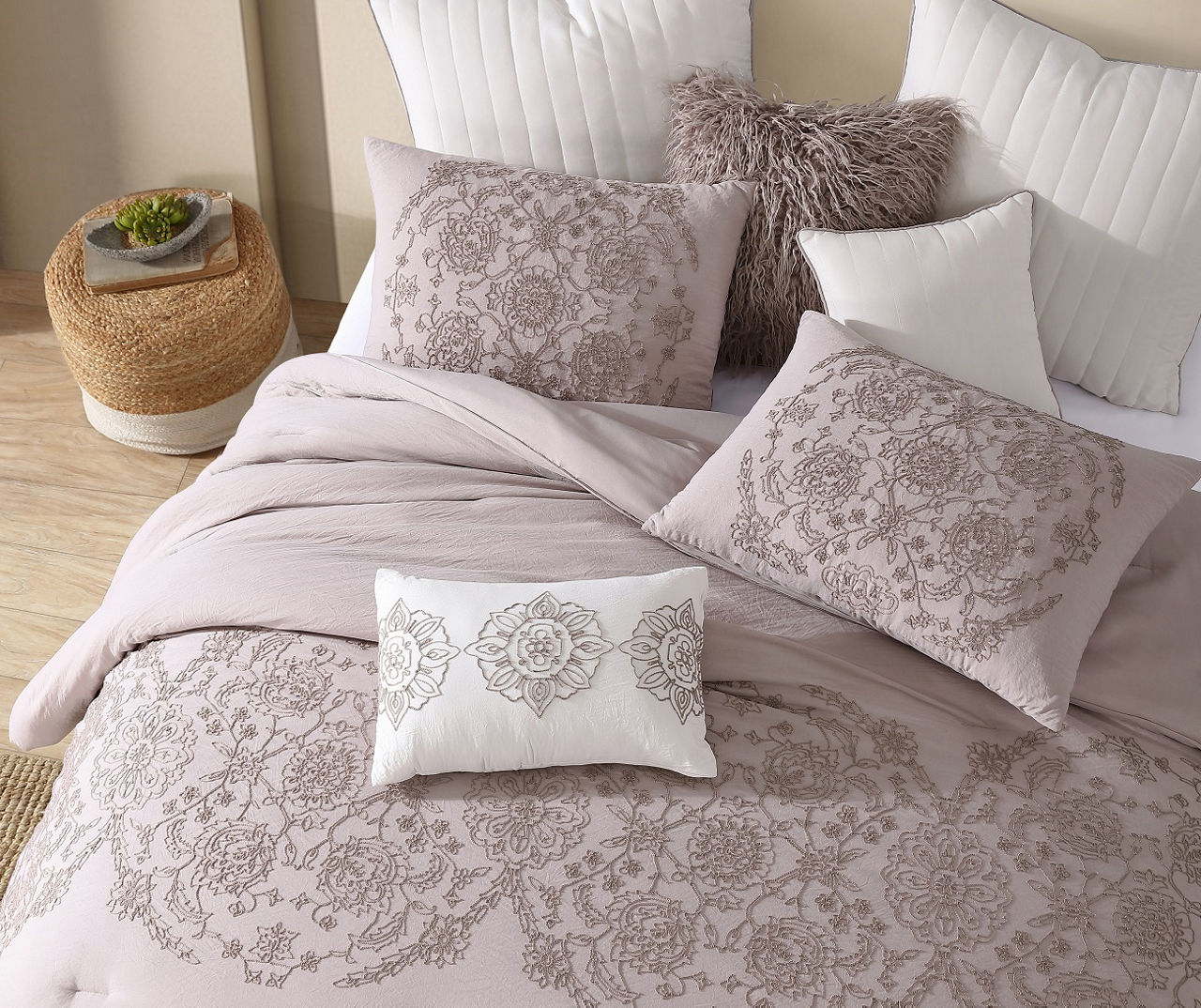 Sonora Maple Sugar Medallion King 8-Pc. Comforter Set | Big Lots