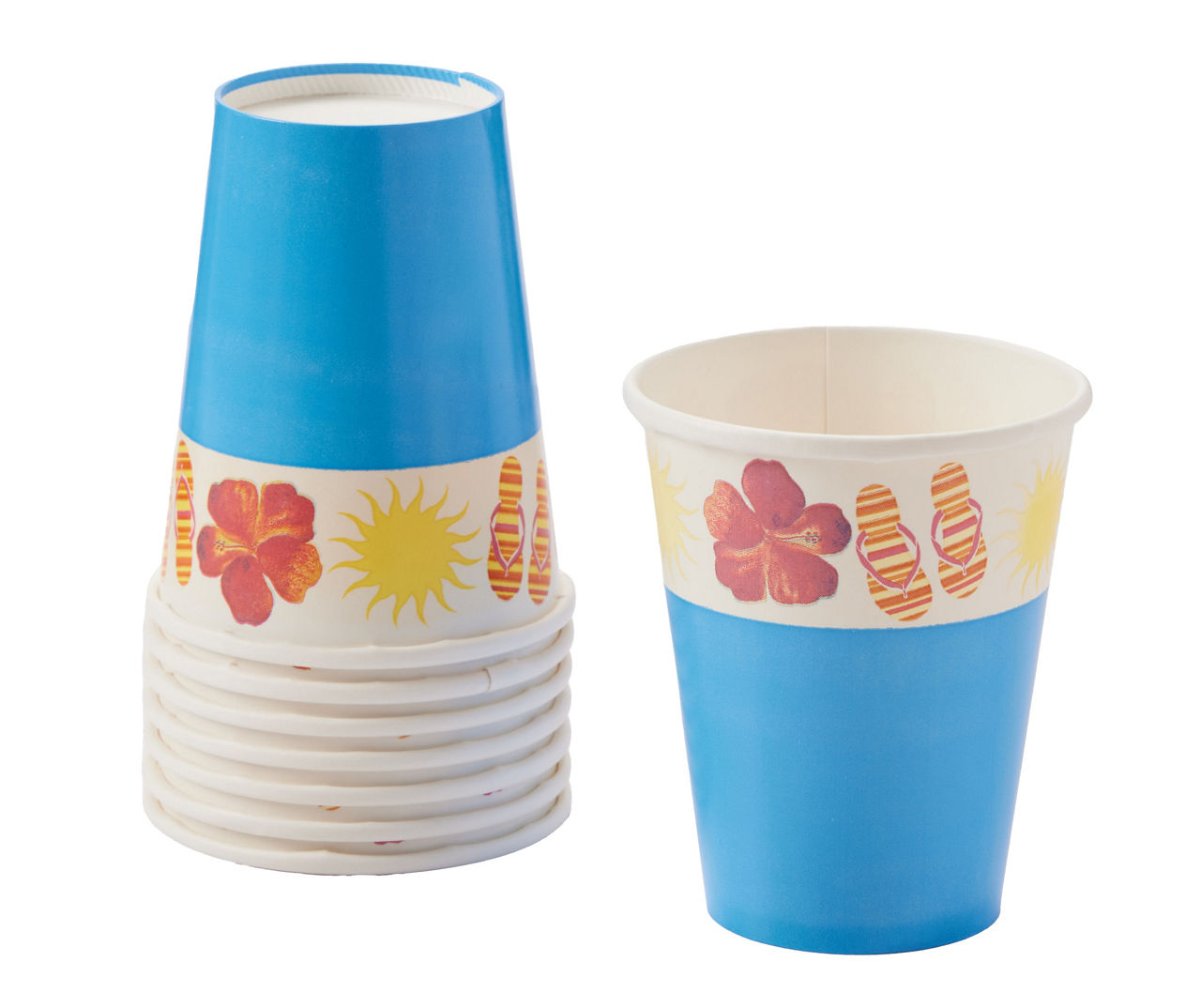 Sandy Cove Paper Cups, 8-Count | Big Lots