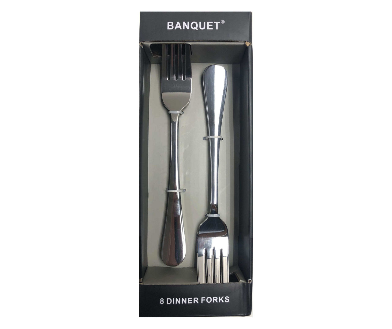 Banquet Java Stainless Steel Dinner Forks, 8-Pack | Big Lots