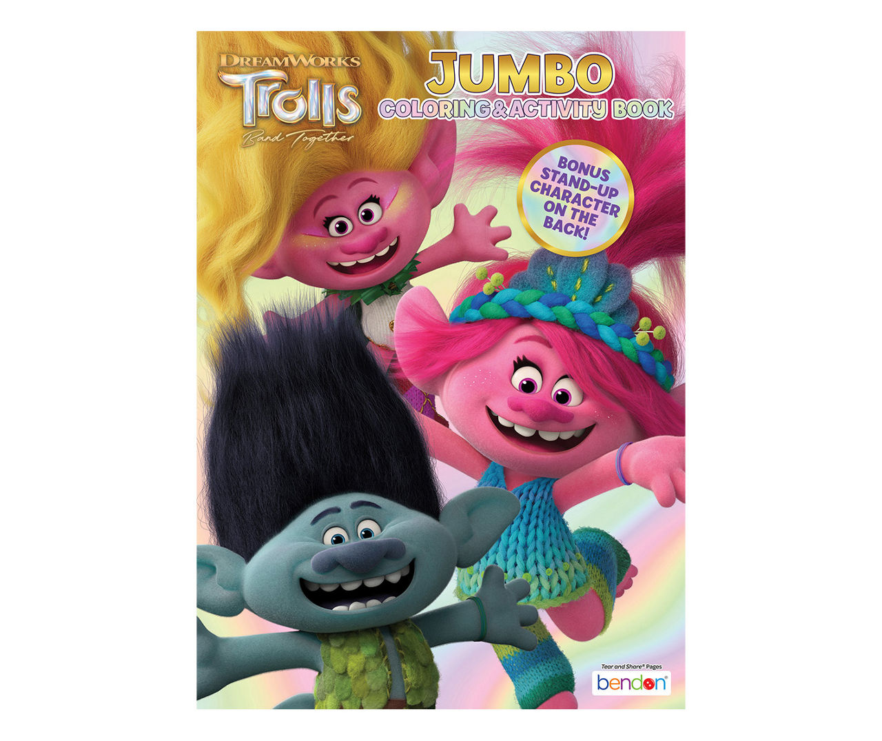 Trolls 3 Jumbo Coloring & Activity Book | Big Lots